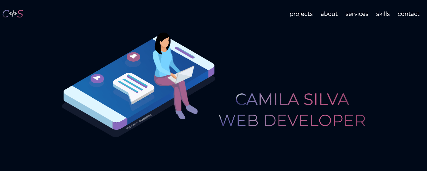 My first portfolio